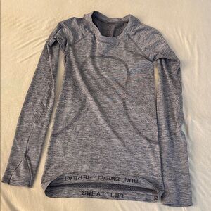 Lululemon Swiftly Longsleeve heather gray